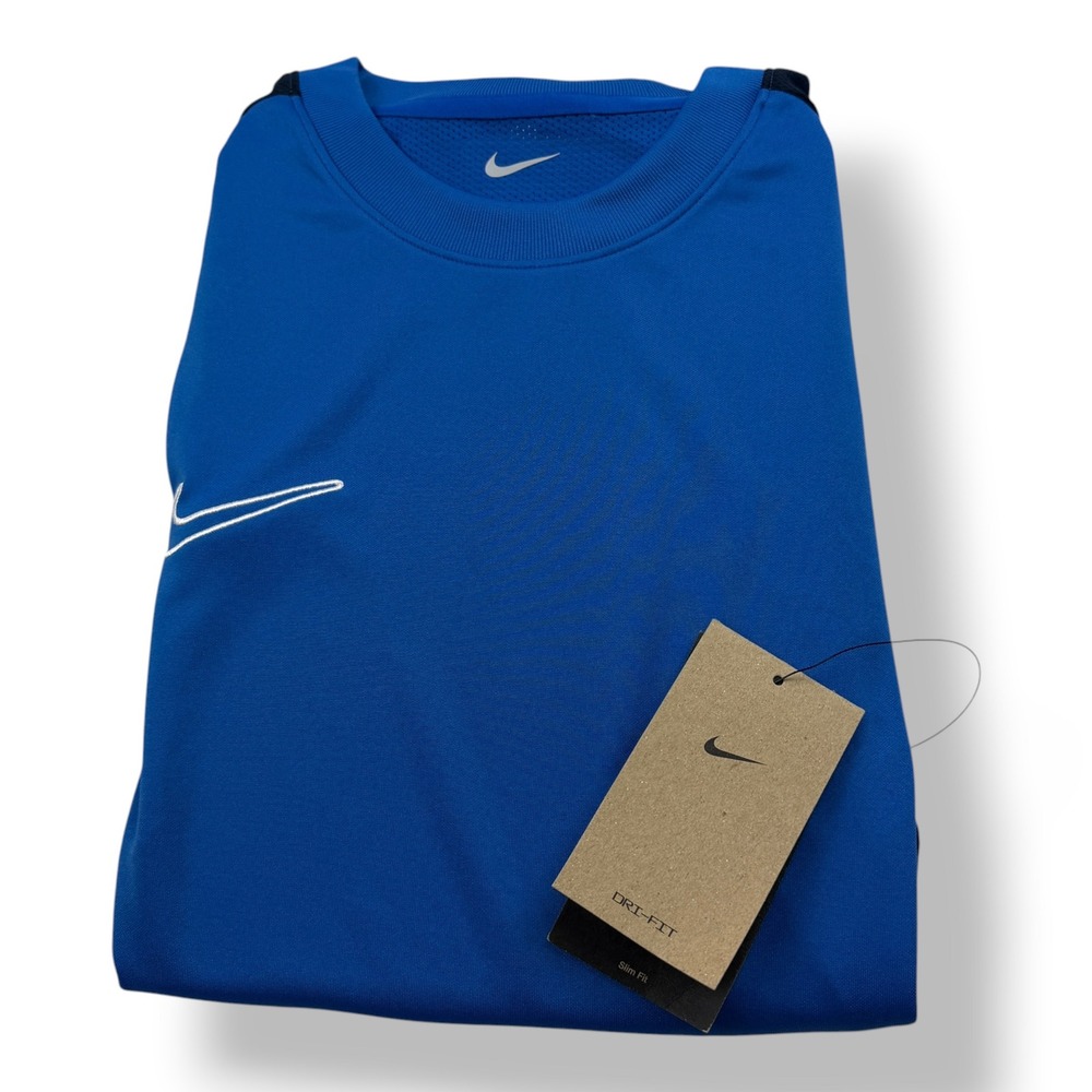 Nike Mens Dri-FIT Slim Fit Sleeveless Training Top Blue DR1331-463 Small NWT